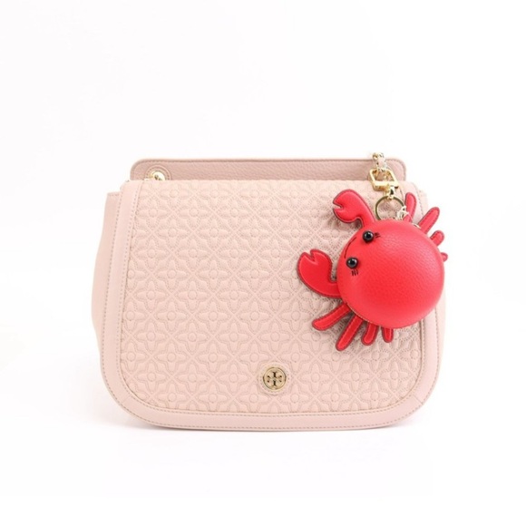 TORY BURCH Carl The Crab Keyfob Coin Purse Bag Charm - 39132 - Picture 11 of 11